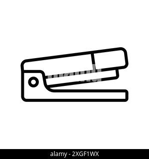 stapler icon vector design template in white background Stock Vector