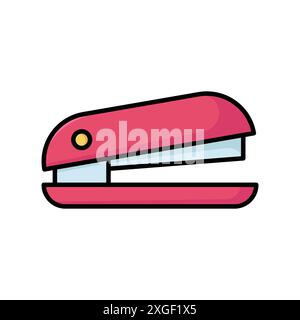 stapler icon vector design template in white background Stock Vector