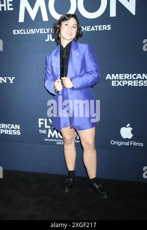 Anna Garcia attends the world premiere of "Fly Me to the Moon" at AMC