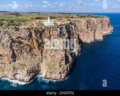 La Mola Lighthouse, Formentera, Pitiusas Islands, Balearic Community, Spain Stock Photo