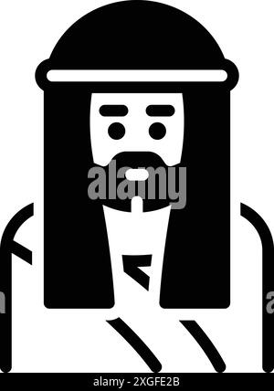joseph silhouette icon Stock Vector Image & Art - Alamy