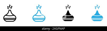 Diffuser icon vector logo set collection for web app ui Stock Vector