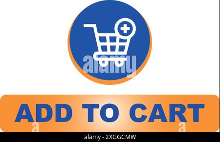 Add To Cart Icon Stock Vector