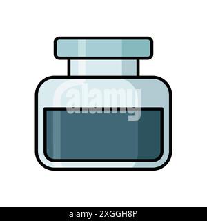 ink icon vector design template in white background Stock Vector