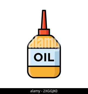 sewing oil icon vector design template in white background Stock Vector