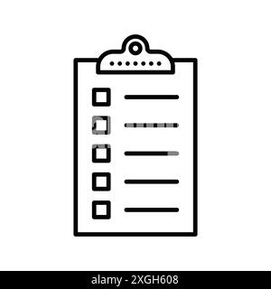 List icon vector logo set collection or bundle pack group Stock Vector