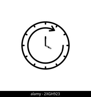 Time forward icon vector logo set collection or bundle pack group Stock Vector