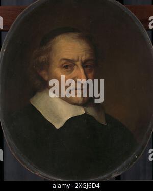 Joost van den Vondel (1587-1679), Poet, Philips Koninck, 1665 Stock Photo