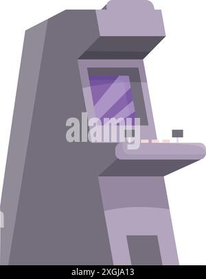 Classic arcade game machine with joysticks and buttons, evoking ...