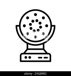 laser lamp icon vector logo set collection for web app ui Stock Vector