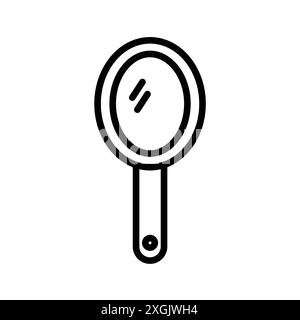 mirror Icon vector logo set collection for web app ui Stock Vector