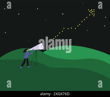 Predict future of financial activities Stock Vector