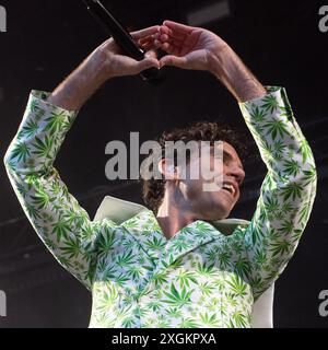 London, UK. 09 Jul 2024. Mika (born Michael Holbrook Penniman Jr.) performs at Kew The Music in Kew Gardens. Credit: Justin Ng/Alamy Live News Stock Photo