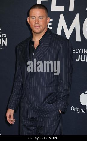 July 8, 2024, New York, New York, USA: Actor CHANNING TATUM attends the New York World Premiere of 'Fly Me to the Moon' held at AMC Lincoln Square. (Credit Image: © Nancy Kaszerman/ZUMA Press Wire) EDITORIAL USAGE ONLY! Not for Commercial USAGE! Stock Photo