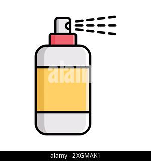 spray icon vector design template in white background Stock Vector