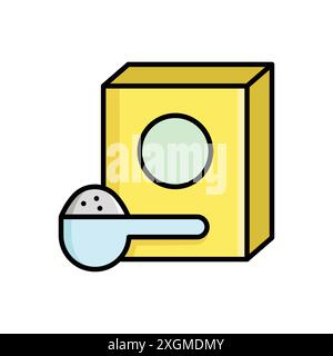 detergent icon vector design template in white background Stock Vector