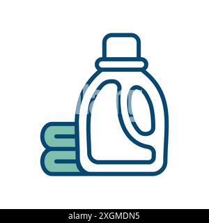 detergent icon vector design template in white background Stock Vector