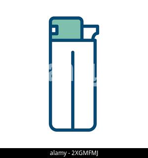 lighter icon vector design template in white background Stock Vector