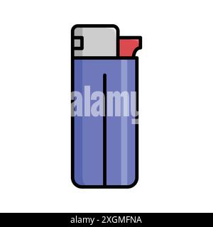 lighter icon vector design template in white background Stock Vector