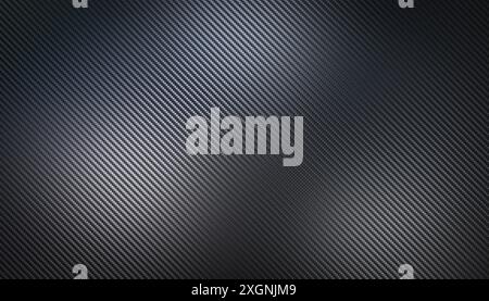 Black carbon fiber background  weave pattern  highlight. 3d render Stock Photo