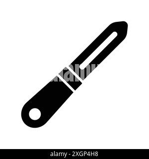 peeler icon vector design template in white background Stock Vector