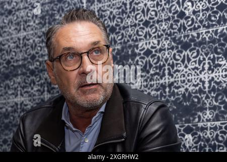 Interview with Heinz-Christian Strache on 10 April 2024 at the Park ...