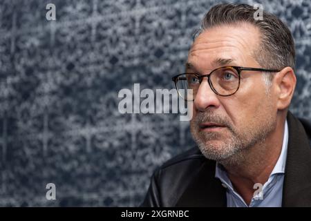 Interview with Heinz-Christian Strache on 10 April 2024 at the Park ...
