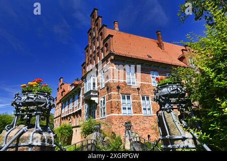 Schloss in Bergedorf, Hamburg, Deutschland *** Castle in Bergedorf, Hamburg, Germany Stock Photo