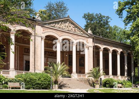 The colonnade of the Trinkhalle in Baden Baden, Germany, Europe Stock Photo