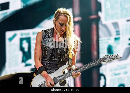 2024-06-08 Norje, Sweden: Band Alice Cooper performing at Sweden Rock Festival, Sweden . (Photo by Lennart Håård | HaardRockPhotography) Stock Photo