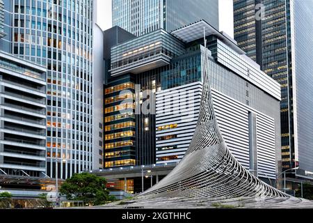 Japan, Honshu island, Chubu, Aichi, Nagoya, around the railway station. Stock Photo