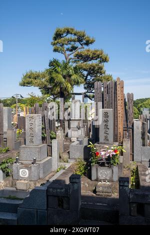 Graveyard Shibuya Tokyo Japan Stock Photo