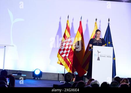 Lloret De Mar, Catalonia, Spain. 10th July, 2024. Crown Princess Leonor attends Princess of Girona Awards Ceremony at Hotel Melia Lloret de Mar on July 10, 2024 in Lloret de Mar, Spain (Credit Image: © Jack Abuin/ZUMA Press Wire) EDITORIAL USAGE ONLY! Not for Commercial USAGE! Stock Photo