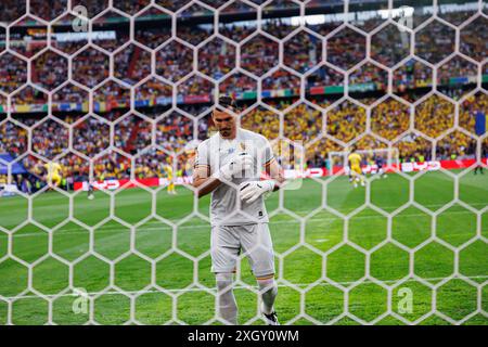 Munich, Germany. 02nd July, 2024. Florin Nita (Romania) seen during the UEFA Euro 2024 Round of 16 game between Romania and Netherlands at Allianz Arena. Final score; Romania 0:3 Netherlands. (Photo by Maciej Rogowski/SOPA Images/Sipa USA) Credit: Sipa USA/Alamy Live News Stock Photo