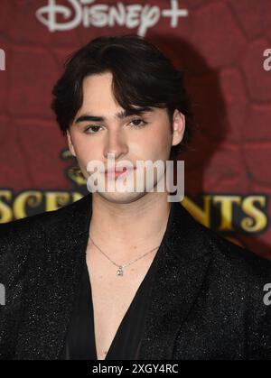 Burbank, USA. 10th July, 2024. Joshua Colley arriving to Disney's “Descendants: The Rise of Red” premiere held at Walt Disney Studios, in Burbank CA. on July 10, 2024 © Majil/ Credit: AFF/Alamy Live News Stock Photo