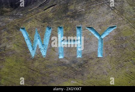 why carved in timber background Stock Photo
