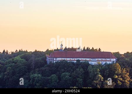 Schloss Herzberg Castle Herzberg am Harz Harz Niedersachsen, Lower Saxony Germany Stock Photo