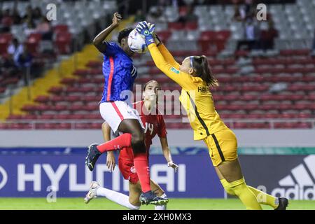 Goalkeeper Anna Karpenko of Canada during the FIFA U-20 Women's World Cup Costa Rica match France v Canada on August 14, 2022. (Photo by: Martín Fonse Stock Photo