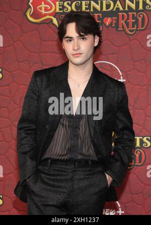 Burbank, Ca. 10th July, 2024. Joshua Colley at the Premiere Of Disney's 'Descendants: The Rise Of Red' on July 10, 2024 at Walt Disney Studios in Burbank, California. Credit: Faye Sadou/Media Punch/Alamy Live News Stock Photo