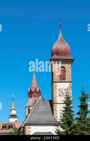 Maria Weissenstein, famous place of pilgrimage in South Tyrol Stock Photo