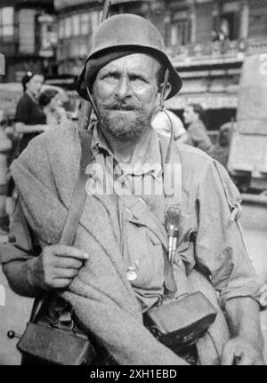 Republican soldier in Bilbao, during the Spanish Civil War Stock Photo