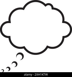 speech bubble icon vector design illustration logo template Stock Vector