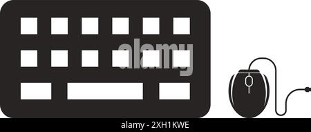keyboard icon vector illustration symbol design Stock Vector