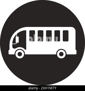 Bus icon vector illustration symbol design Stock Vector