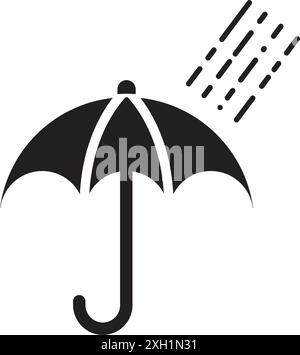 umbrella icon vector illustration logo design Stock Vector