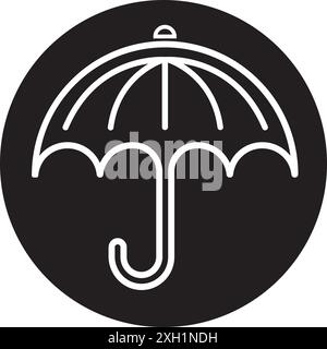 umbrella icon vector illustration logo design Stock Vector