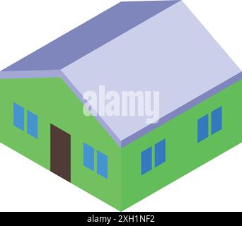 Construction of walls isometric 3D icon Stock Vector Image & Art - Alamy