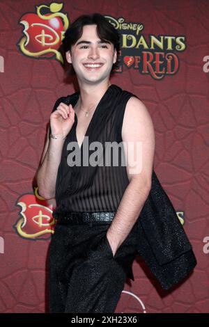 Ca. 10th July, 2024. Joshua Colley at arrivals for DESCENDANTS: THE RISE OF RED Premiere, The Walt Disney Studios Lot, Los Angeles, CA, July 10, 2024. Credit: Priscilla Grant/Everett Collection/Alamy Live News Stock Photo