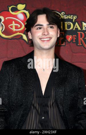 Ca. 10th July, 2024. Joshua Colley at arrivals for DESCENDANTS: THE RISE OF RED Premiere, The Walt Disney Studios Lot, Los Angeles, CA, July 10, 2024. Credit: Priscilla Grant/Everett Collection/Alamy Live News Stock Photo