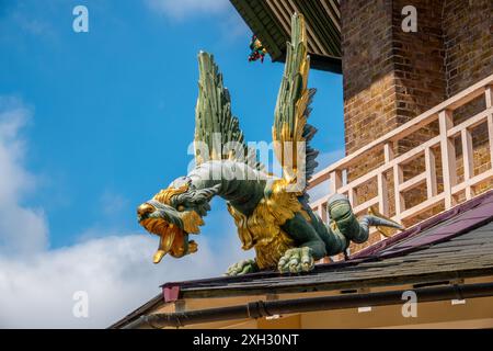 The Great Pagoda, Kew Gardens in Summer Stock Photo